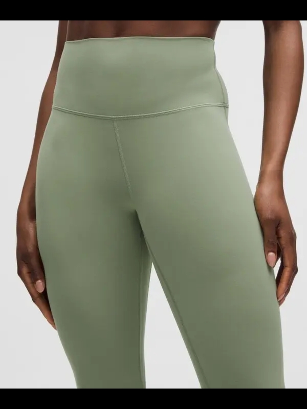 lululemon High-Rise Avocado Green Leggings